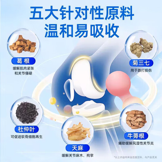 北京同仁堂天麻杜仲叶平卧菊三七通络片中老年关节疼痛养护舒筋活血化瘀通络 【手脚麻木】1盒体验装