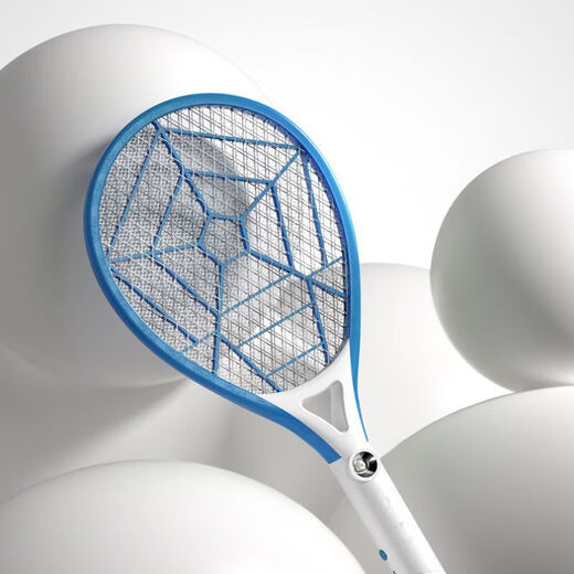 Joyoung Beauty electric mosquito swatter household rechargeable electric mosquito swatter large mesh fully automatic electric mosquito swatter durable rechargeable mosquito repellent artifact DD upgraded WQ-plug charging - with light