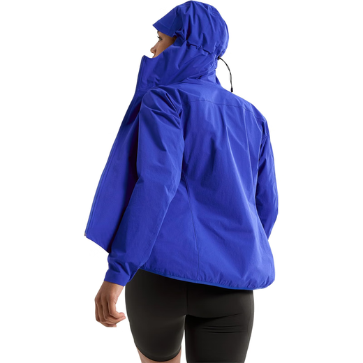 Arc'TERYX Women's Lightweight Windproof Breathable Shock Clothes Outdoor Hiking Hooded Warm Jacket Vitality One Size LG