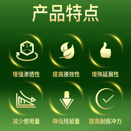 Hulian Plant Protection Agricultural Silicone Auxiliary Pesticide Synergist Auxiliary Penetrating Agent Spreading Agent Adhesive Herbicide Spreading Agent