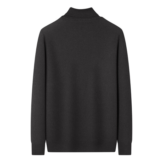 Shanshan men's 100% wool autumn and winter turtleneck sweater thickened and warm business casual comfortable skin-friendly bottoming shirt top