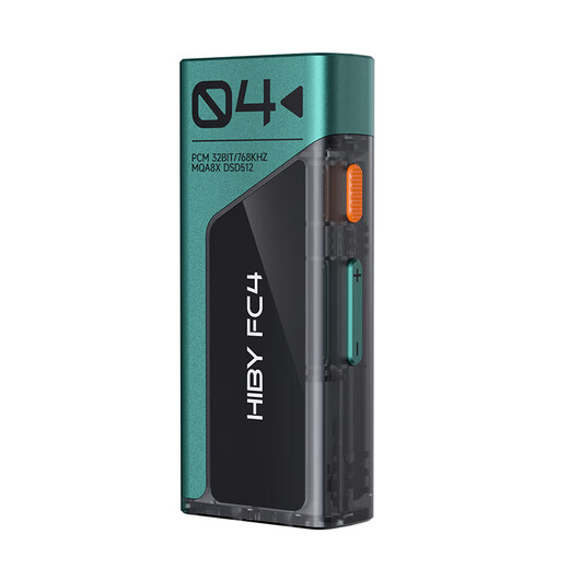 HiBy FC4 screen version HiBy decoding amp portable Android Apple small tail DSD hard decoding HIFI mobile phone decoder computer sound card green