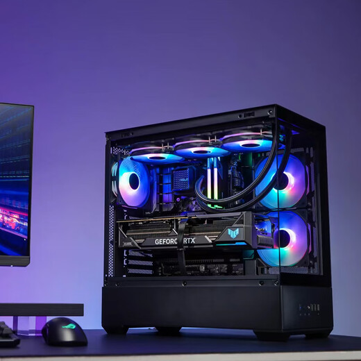 ASUS TUF AMD 7800X3D/9800X3D/5060TI/5070TI/5080 ROG family bucket official subsidy assembly computer game AI host DIY complete machine configuration twelve 9800X3D+5070TI