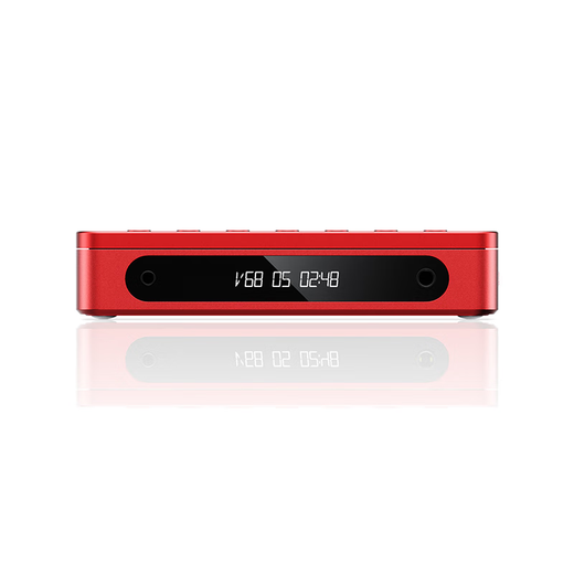 FiiO DM13 Portable HiFi Stereo 4.4 Balanced CD Player Music Player Walkman Supports Track Capture and Transcription, aptxhd Bluetooth Transmitter Red Bluetooth Version