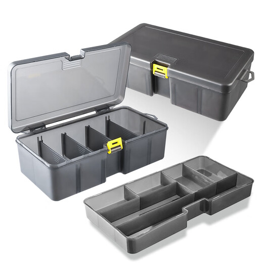 Taiyu thickened double-layer lure box multi-functional fishing accessories box lure storage box fishing gear fishing accessories box