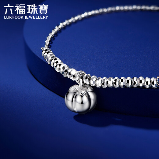Lukfook Jewelry Platinum Bracelet Persimmon Ruyi Platinum 950 Car Flower Abacus Bead Bracelet Price Approximately 5.49 grams
