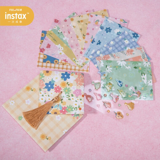 INSTAX Fuji instax Youth Over Flowers Series Photo Paper DIY Set