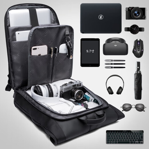 Xiaomi Youpin Diplomatic Rookie Expandable Backpack Men's Casual Business Backpack Travel Large Capacity Backpack Student School Bag