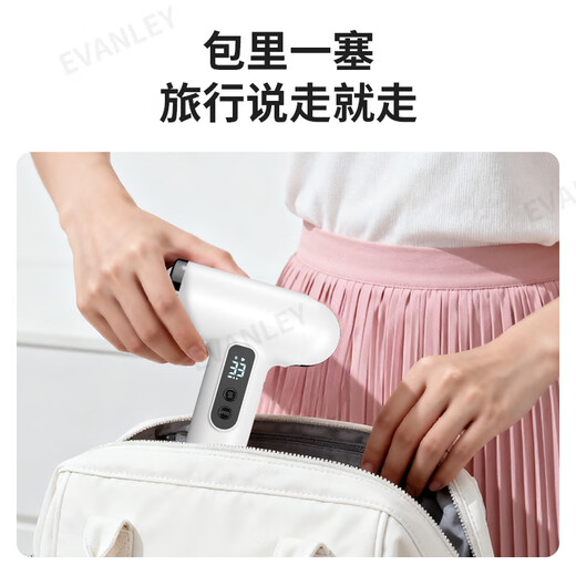 EVANLEY German Wireless Hair Dryer Rechargeable Student Dormitory Unplugged Battery Hair Dryer USB Hair Dryer Adjustable Hot and Cold Low Power Not Harmful to Hair Art Exam Portable 100,000 RPM - High Configuration Can Blow Hot Air Without Plug-In - Deep Space Gray