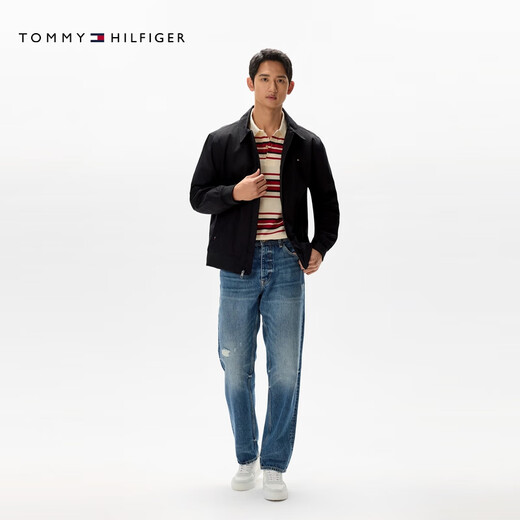 Tommy Hilfiger25 new spring and summer men's trendy business casual zipper lapel simple coach executive jacket jacket
