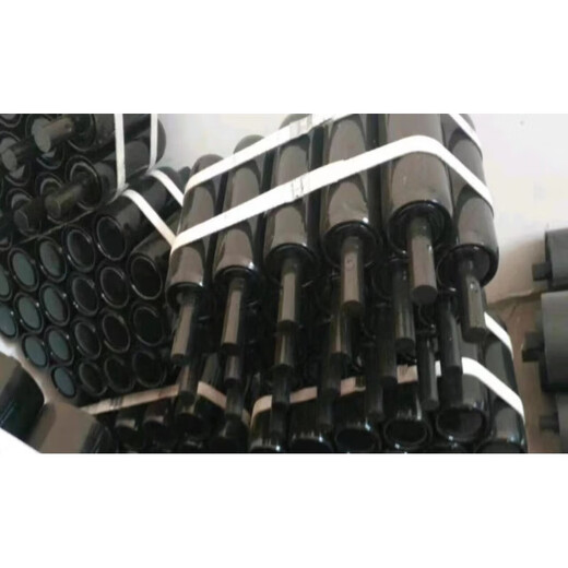 Vertical roller conveyor belt side wheel conveyor vertical roller belt anti-deviation roller 60-150 with thread buckle roller 6 mm thickened tube 60*150 thread buckle 16