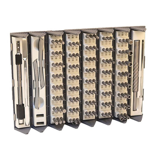 Schraubendreher Set kleiner Kreuzpflaumenblüten 9227 Reparatur von Mobiltelefon Reparaturwerkzeug Präzisionsschraubendreher CRV-Treiber Kombination großer Faltpack Kombination FO-9222