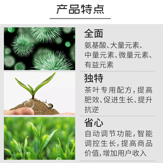 Dr. Guoguang Tea Trace Element Amino Acid Water-Soluble Fertilizer Tea Tree Special Foliar Fertilizer Iron Zinc Boron Tea Agricultural Use 1000g