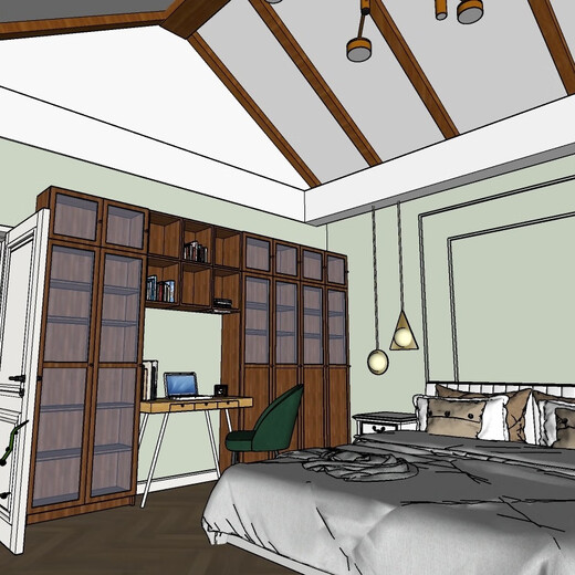 Free door-to-door measurement, plan, decoration first, payment later