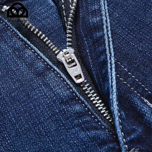 Jeep Spirit Jeep Frühling und Sommer dünne Baumwolljeans Männer mittleren Alters Gerade großer Großgröße lässiger lockerer Vater atmungsaktiv 3891 Zhonglan dünner Stil 40 [3 Fuß 1]