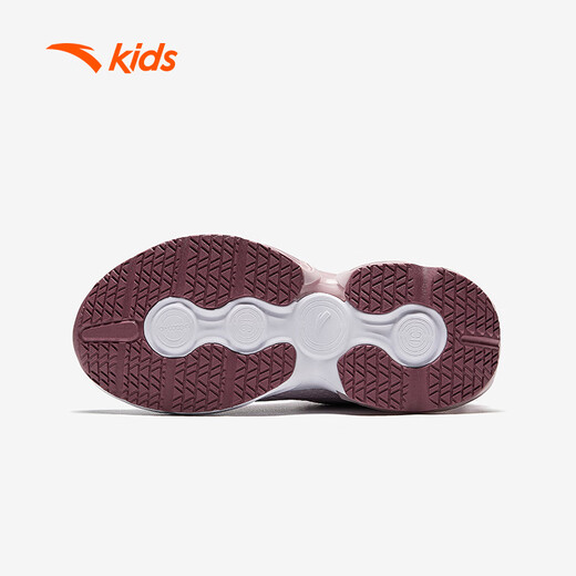 ANTA Children's Shoes Girls Energy Ring Running Shoes Autumn Big Girls Running Shoes Sports Shoes Breathable 322445504H