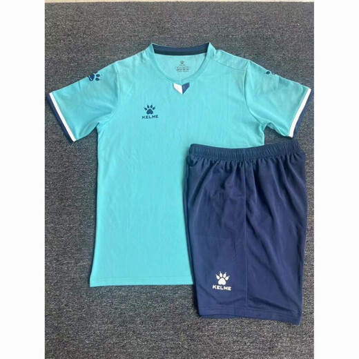卡尔美（KELME）定制卡尔美足球套装印字速干学生训练短袖成人儿童比赛队服球衣 1048白色 XXL (身高175-180)