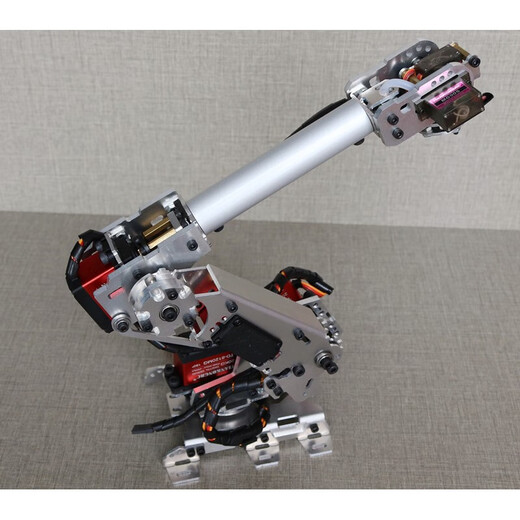 Zhizhou robotic arm, robotic arm, multi-degree-of-freedom manipulator, industrial robot model, six-axis robot 201 frame (with 7 servos)