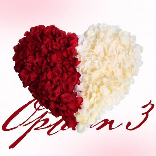 Simulated rose petals wedding hand scattering wedding room KTV bar confession proposal Valentine's Day decoration burgundy about 999 pieces