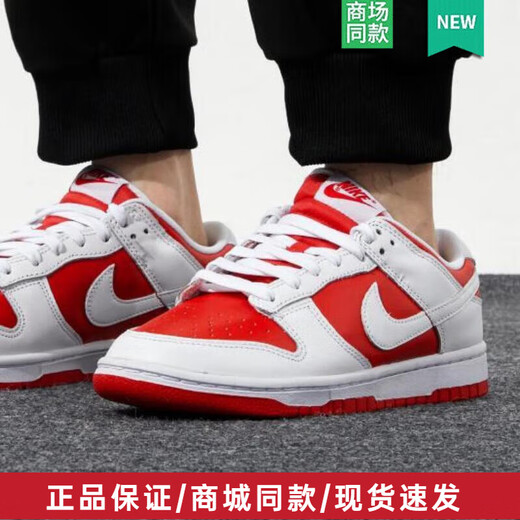 耐克（NIKE）官方男鞋 冬季新款运动鞋Dunk Low Retro复古时尚低帮轻便休闲鞋 DD1391-600/ 41