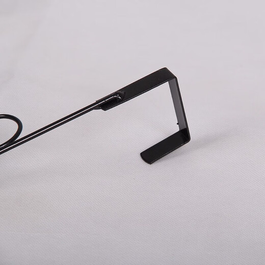 Hook behind the door, no need to punch holes, wall-mounted bedroom door hanger clothes and hat storage rack artifact seven hooks - length 42CM white