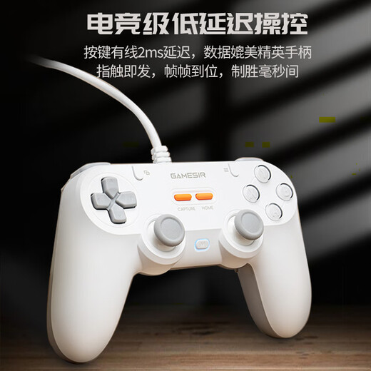 GAMESIR Linfox symmetrical structure switch2 game controller PC computer steam wired controller ns mobile phone TV black myth Wukong shooting racing fighting two people in a row
