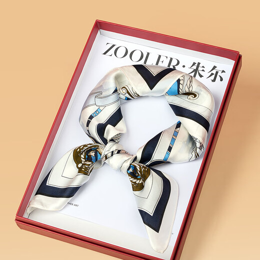 Jules silk scarf for women, mulberry silk, pure silk, light luxury, high-end women's square scarf, practical Mother's Day birthday gift for mom and elders