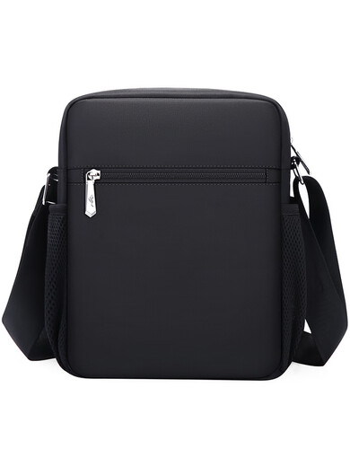 SEPTWOLVES SEPTWOLVES shoulder bag men's bag casual crossbody bag men's bag 2025 new dad canvas portable small backpack upgraded model double side pocket water cup umbrella