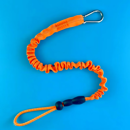 Spring retractable rope gadget electric drill wrench power tool anti-fall rope high-altitude work anti-fall rope ordinary green 60 cm stretch 0.9 meters