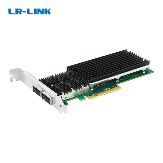 LR-LINK original Lianrui PCIex8 single port dual port 40GQSFP+ server fiber optic network card Intel 40G to 4x10Gintel XL710 chip LREC9902BF-2QSF LREC9902BF-2QSFP+40G dual port