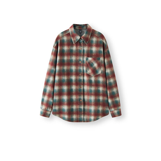 Semir Senrou Denim | Shopping mall same style denim women's mid-length 2025 autumn oversize shirt 103525105001