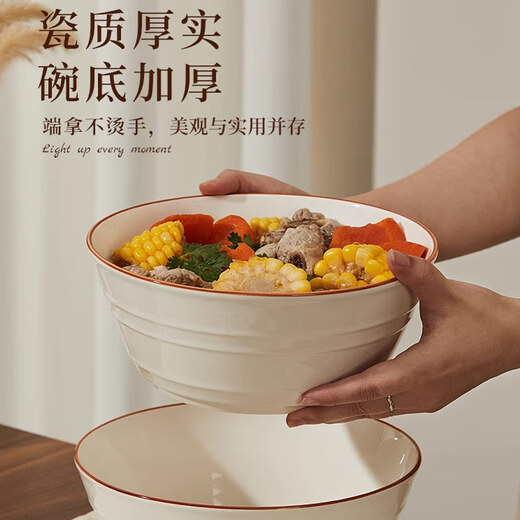 Chuanqi bowl set household tableware complete set of bowls and dishes set bowls and dishes set 10 pieces fashion life