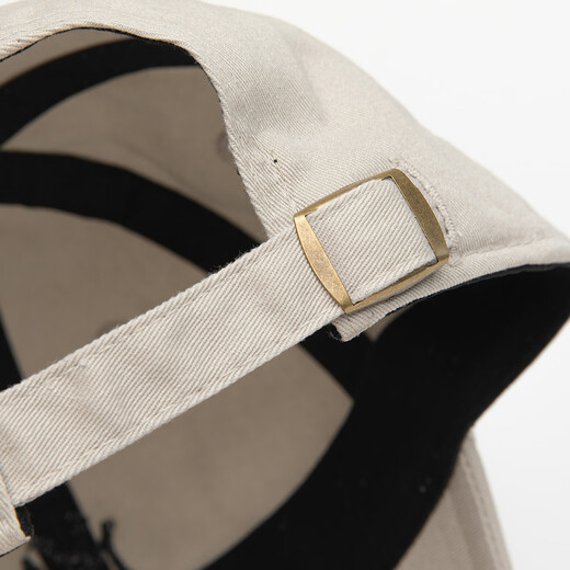 NEW ERA trendy hat MLB small label embroidered baseball cap NY Yankees washed old sun visor hat for men and women beige S OFM