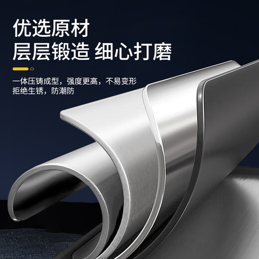 Dongpuli thickened air conditioner bracket 2P upgraded stainless steel two air conditioner outdoor unit bracket reinforced air conditioner outdoor shelf air conditioner hanger suitable for Midea Gree Oaks Haier