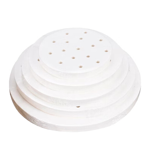 Zhongyuan Jiademei steamer paper food grade non-stick steamed bun pad paper steamed bun paper disposable size can replace the steamer cloth steamer paper diameter 25cm 100 sheets