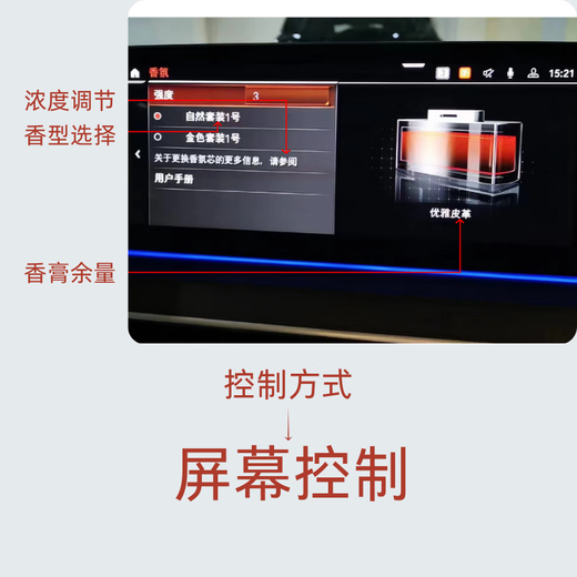 BMW 19-25 3/4/5/6 series x3x4x5 original model special fragrance negative ion system protocol modification 19-23 BMW 3/4/5/6 series fragrance system