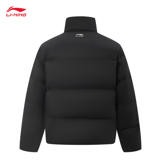 Li Ning Puff Down | Water-repellent short down jacket for men and women, loose 80% duck down sports coat AYMV427