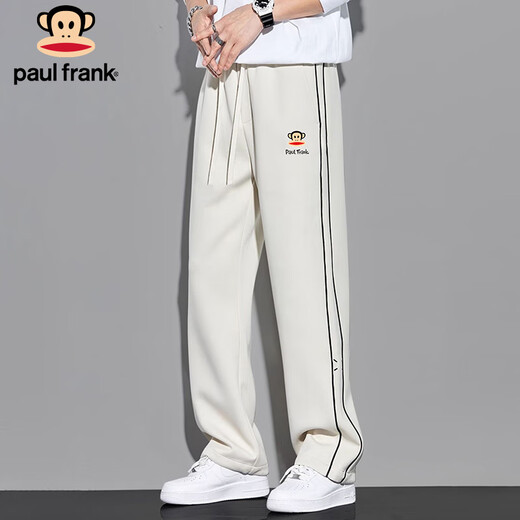 Big mouth monkey (paul frank) casual pants men's drapey sports pants men's spring and autumn knitted sweatpants men's loose trousers