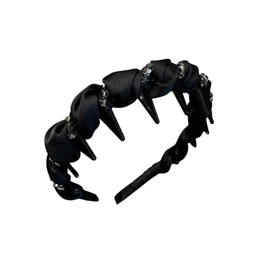 Xiangwan hairband for women, small fragrant style wavy hairband with teeth for broken hair, face wash, two-wear hairpin, hair accessories, headband, increased hair volume, high skull top