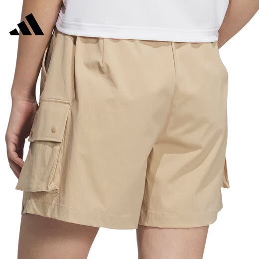 阿迪达斯（adidas）裤子女裤 2025夏季新款运动裤健身训练跑步锻炼舒适透气梭织短裤 JL9274 S