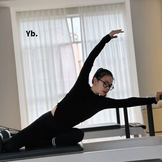 Luo Huodou Pilates training socks fitness sports non-slip socks glue instep yoga socks dance floor socks dark gray one size