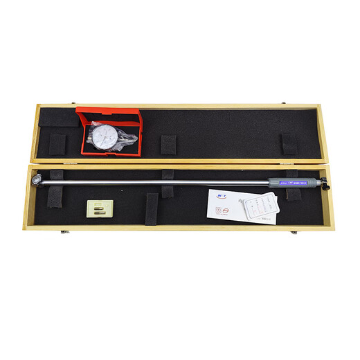 Yue Changsheng Weihai Xinwei extended rod inner diameter dial indicator rod length 0.5 meters 1m 2m Weihai Measuring Tool Factory gauge deep hole 50-160*1000mm