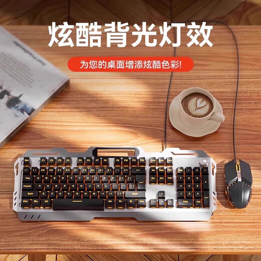 雷蛇(RAZER)德国键盘鼠标套装有线耳机三件套电竞游戏电脑笔记本专用机械外设 【旋钮版】【白色混彩-键鼠耳音响四件套】电竞鼠标+
