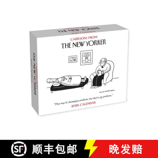 【2-3周达】Cartoons from the New Yorker 2026 Day-To-Day Calendar