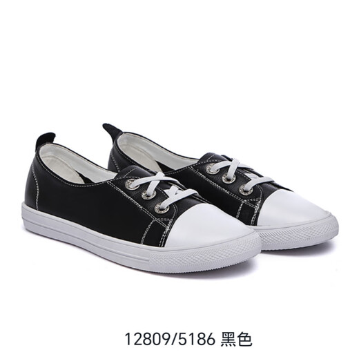 Yagroi Wenzhou zapatos blancos pequeños de cuero para mujer primera capa de piel de vaca Mako 2025 nuevos zapatos individuales de boca poco profunda de verano zapatos de suela blanda un pie 12809 forma de pie normal de mediana edad blanca 34