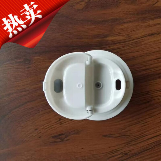 适用于乐扣水杯盖遇见元气保温杯盖子配件LHC3249/3271咖啡杯弹跳 黑色硅胶提手