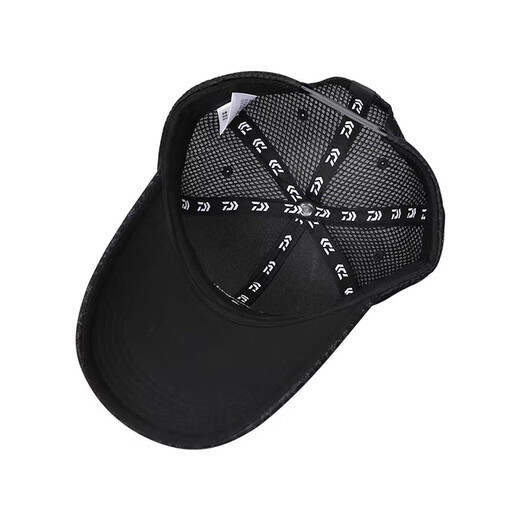 Dayiwa Dayiwa spring and summer new black laser half mesh hat DCN-9209C fishing hat fashionable breathable sun visor black