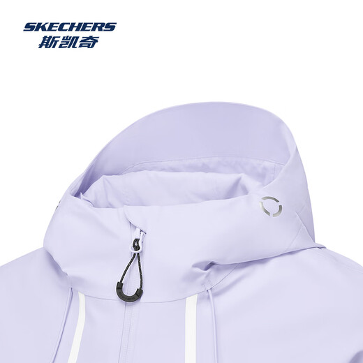 斯凯奇（Skechers）魔方2.0三合一冲锋衣2025年男女防水透湿运动登山户外保暖两件套 【女款】石楠紫/00FW M