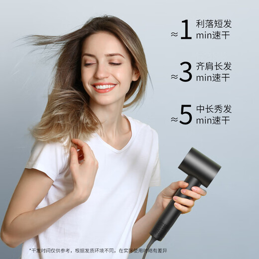 Vgo high-speed hair dryer household strong wind negative ion hair care all-season orange hotel same style student dormitory dedicated small power high power hair dryer ivory white丨1600W丨household model