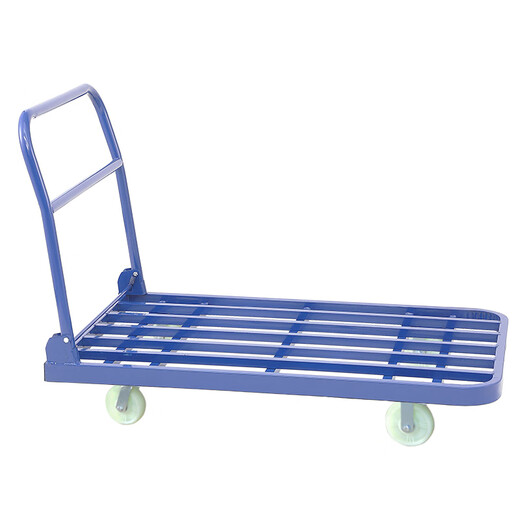 Handun trolley, flatbed, small trolley, trailer, folding trolley, truck, truck, driver, pull truck, 120*80 with wear-resistant nylon wheels